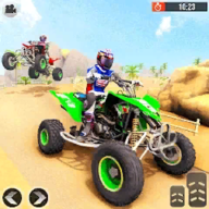 越野四轮摩托车赛Offroad Quad Bike Racing