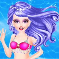 可爱的美人鱼美容院Cute Mermaid Beauty Salon