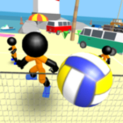 火柴人沙滩排球Stickman Beach Volleyball