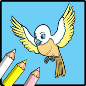 鸟类着色Birds Coloring Games