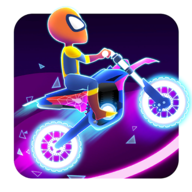 摩托霓虹赛车Moto Bike Neon Racing