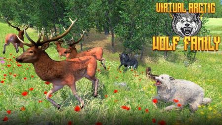 虚拟北极狼家庭模拟器Virtual Arctic Wolf Family Simulator2