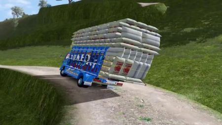 摇摆的印尼卡车模拟器Truk oleng simulator Indonesia3