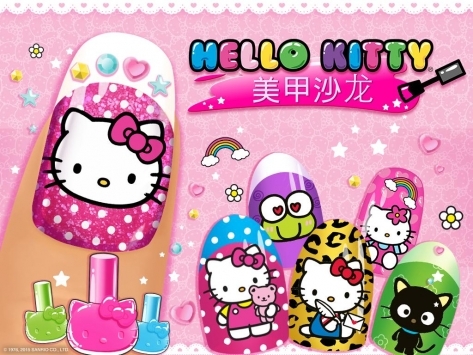 HelloKittyNailSalon1