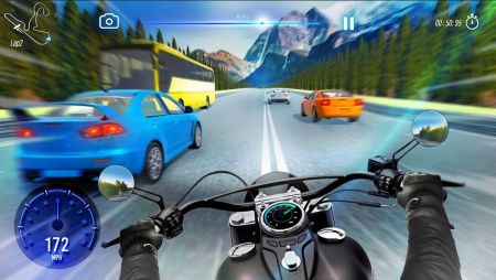 重型摩托竞赛Bike Traffic Racer3