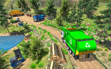 垃圾车司机卡车模拟Garbage truck driver truck sim1