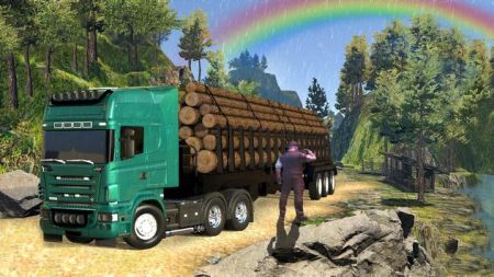 美国欧洲货运卡车司机US Euro Cargo Truck Driver2