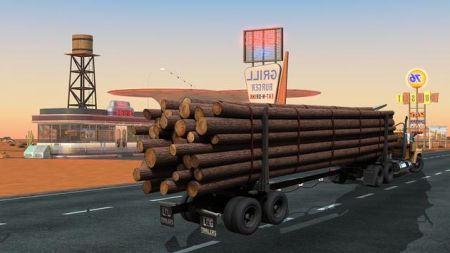 美国欧洲货运卡车司机US Euro Cargo Truck Driver3