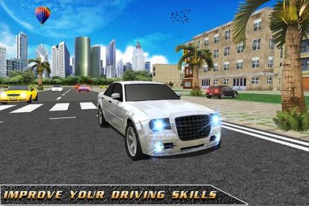 学校的三维驾驶模拟器3D School Driving Simulator1