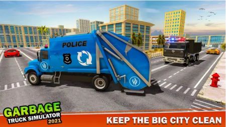 城市垃圾车驾驶模拟器City Garbage Truck Driving Simulator2