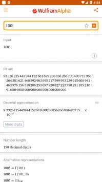 Wolfram Alpha游戏截图2