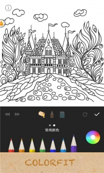 绘画填色花园游戏截图2